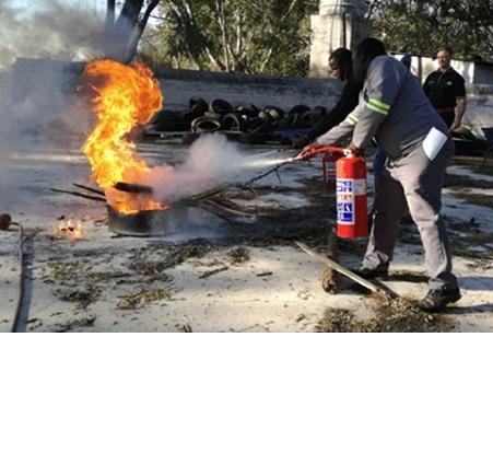 Fire awareness and prevention training in the field